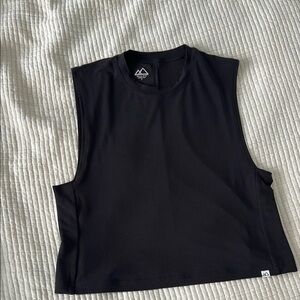 Black MTB muscle tee by Wild Rye